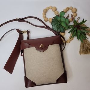 Manu Atelier

Mini Pristine Two-Tone Cotton & Leat